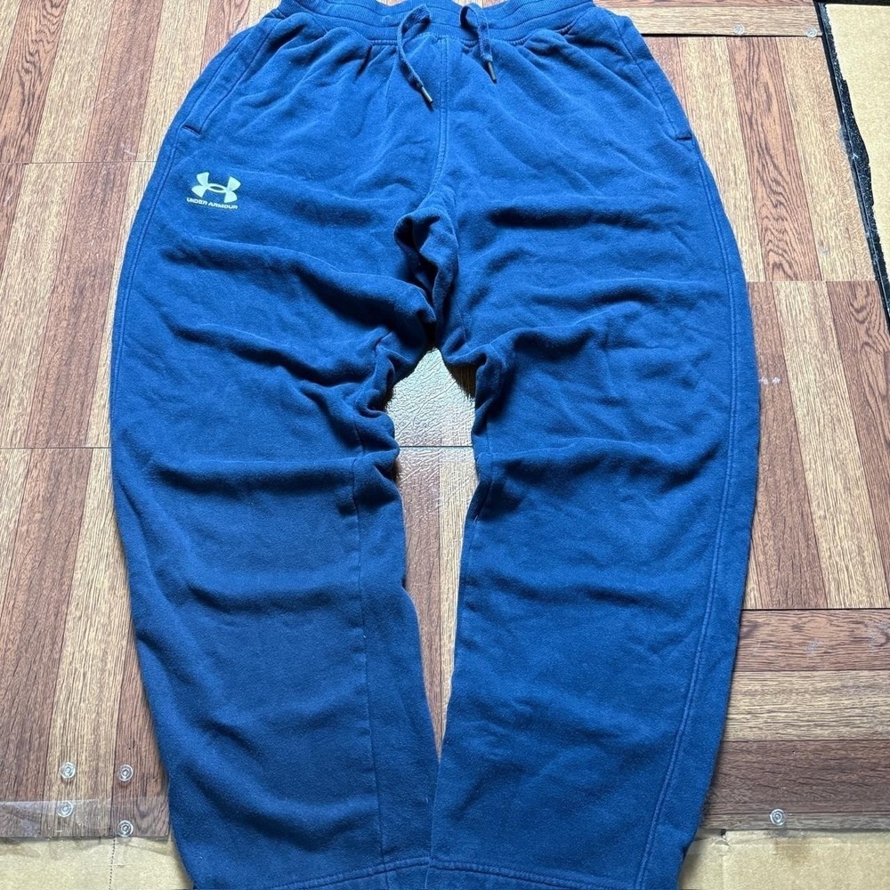Under Armour Blue Cold Tech Fleece Sweatpants Jogger Medium